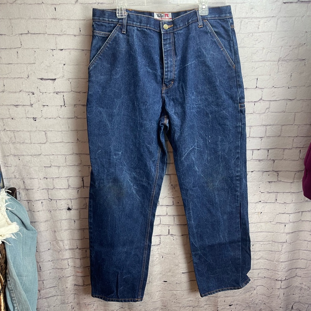 Walls Flame resistant denim pants size 38x34